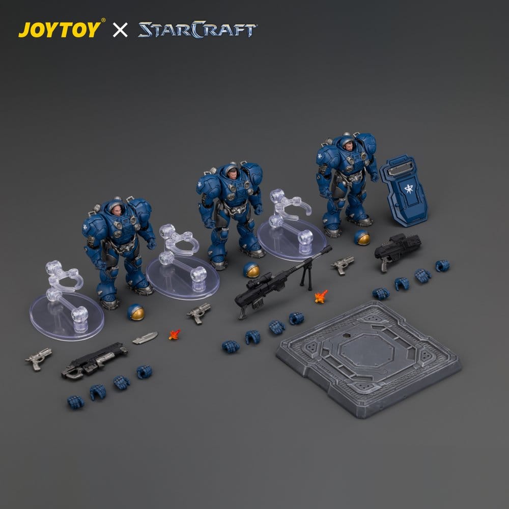 StarCraft Figure Set Terran Marine 6927054405152
