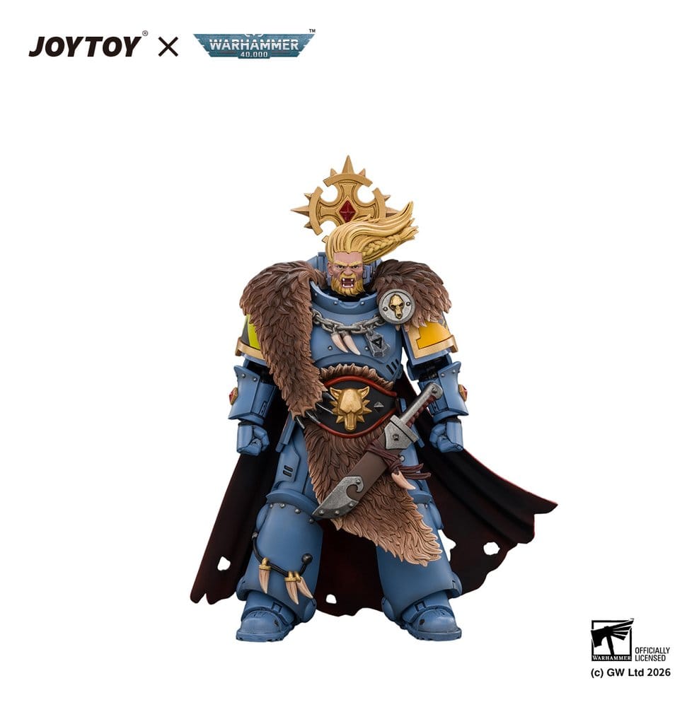 Space Marine Action Figure Space Wolves Wolf Guard Battle Leader 12 cm 6927054405312