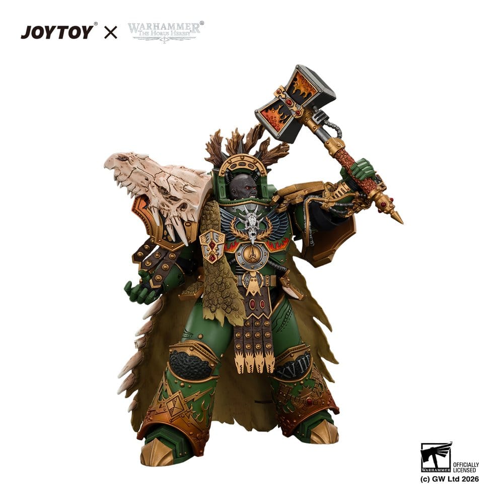 Warhammer Action Figure Salamanders Vulkan, Primarch of the XVIIIth Legion 21 cm 6927054405367
