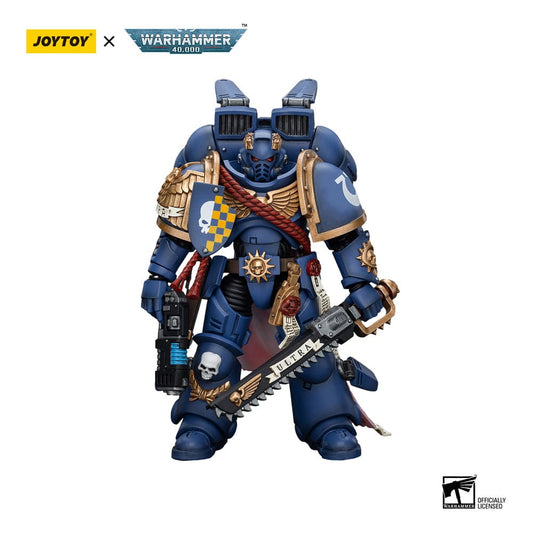 Warhammer 40k Action Figure 1/18 Ultramarines Captain With Jump Pack 12 cm 6973130371125