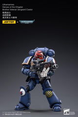 Warhammer 40k Action Figure 1/18 Ultramarines Heroes of the Chapter Brother Veteran Sergeant Castor 12 cm 6973130372474