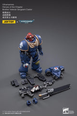 Warhammer 40k Action Figure 1/18 Ultramarines Heroes of the Chapter Brother Veteran Sergeant Castor 12 cm 6973130372474