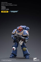 Warhammer 40k Action Figure 1/18 Ultramarines Heroes of the Chapter Brother Veteran Sergeant Castor 12 cm 6973130372474