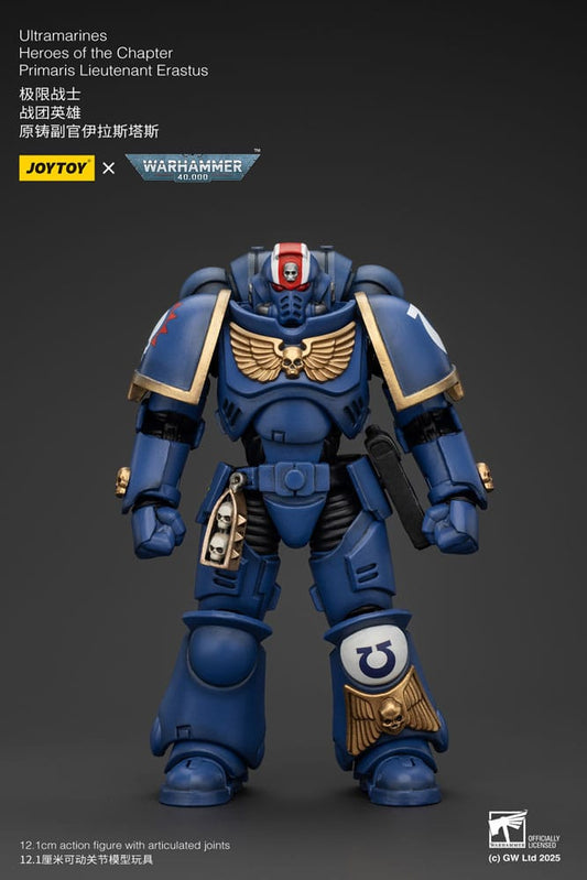 Warhammer 40k Action Figure 1/18 Ultramarines Heroes of the Chapter Primaris Lieutenant Erastus 20 cm 6973130372481