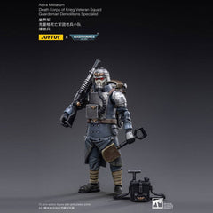 Warhammer 40k Action Figure 1/18 Death Korps of Krieg Veteran Squad Guardsman Demolitions Specialist 10 cm 6973130372658