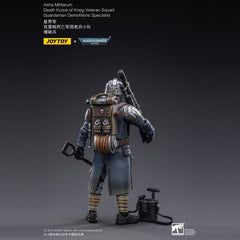 Warhammer 40k Action Figure 1/18 Death Korps of Krieg Veteran Squad Guardsman Demolitions Specialist 10 cm 6973130372658