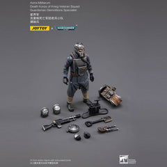 Warhammer 40k Action Figure 1/18 Death Korps of Krieg Veteran Squad Guardsman Demolitions Specialist 10 cm 6973130372658
