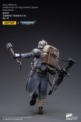 Warhammer 40k Action Figure 1/18 Astra MilitarumDeath Korps of Krieg Veteran Squad Guardsman 11 cm 6973130372665