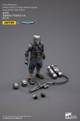 Warhammer 40k Action Figure 1/18 Death Korps of Krieg Veteran Squad Guardsman with Flamer 10 cm 6973130372672