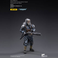 Warhammer 40k Action Figure 1/18 Death Korps of Krieg Veteran Squad Guardsman with Flamer 10 cm 6973130372672