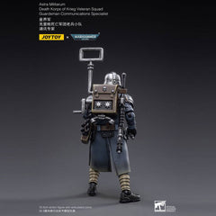 Warhammer 40k Action Figure 1/18 Death Korps of Krieg Veteran Squad Guardsman Communications Specialist 10 cm 6973130372689