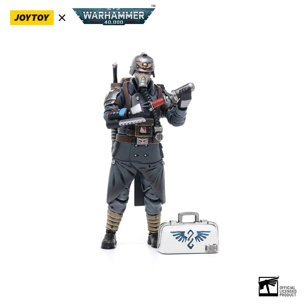 Warhammer 40k Action Figure 1/18 Death Korps of Krieg Veteran Squad Guardsman Medic 10 cm 6973130372696