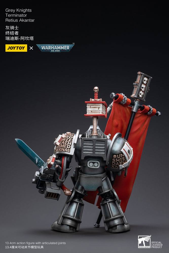 Warhammer 40k Actionfigur 1/18 Grey Knights Terminator Retius Akantar 13 cmWarhammer 40k Action Figure 1/18 Grey Knights Terminator Retius Akantar 13 cmWarhammer 40k figurine 1/18 Grey Knights Terminator Retius Akantar 13 cmWarhammer 40k Figura 1/18 Grey  6973130373198