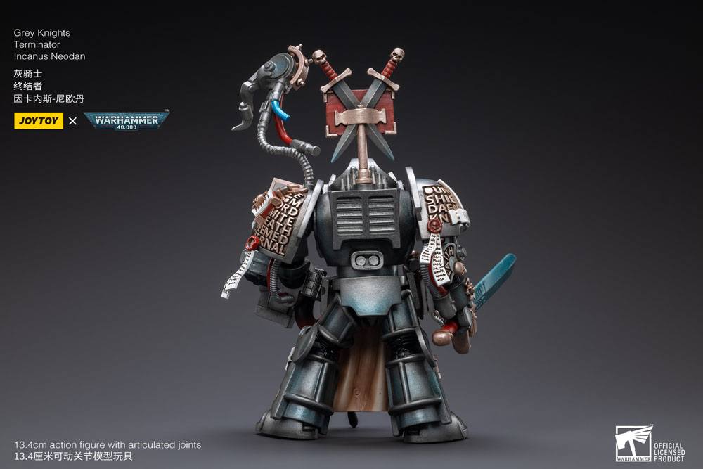 Warhammer 40k Actionfigur 1/18 Grey Knights Terminator Incanus Neodan 13 cmWarhammer 40k Action Figure 1/18 Grey Knights Terminator Incanus Neodan 13 cmWarhammer 40k figurine 1/18 Grey Knights Terminator Incanus Neodan 13 cmWarhammer 40k Figura 1/18 Grey  6973130373204