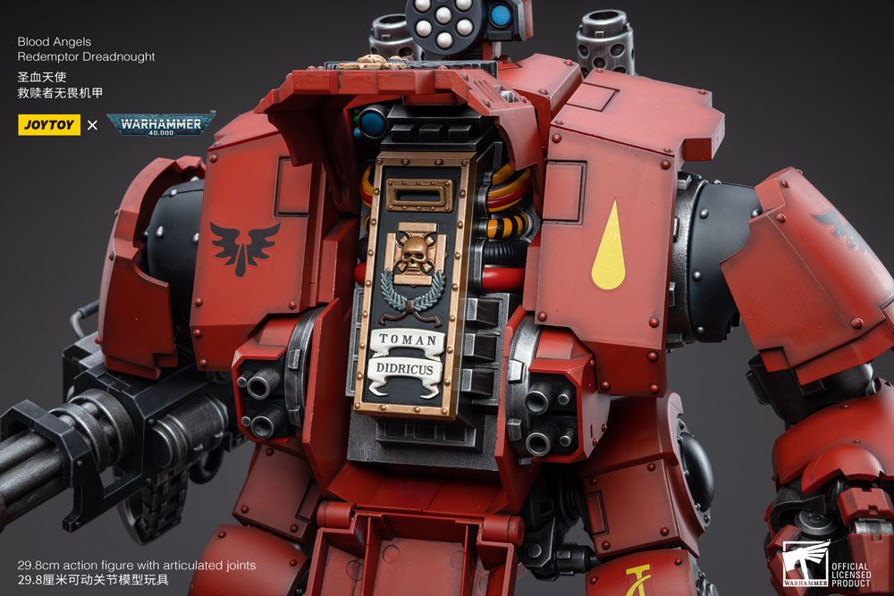 Warhammer 40k Action Figure 1/18 Blood Angels Redemptor Dreadnought 30 cm 6973130373365