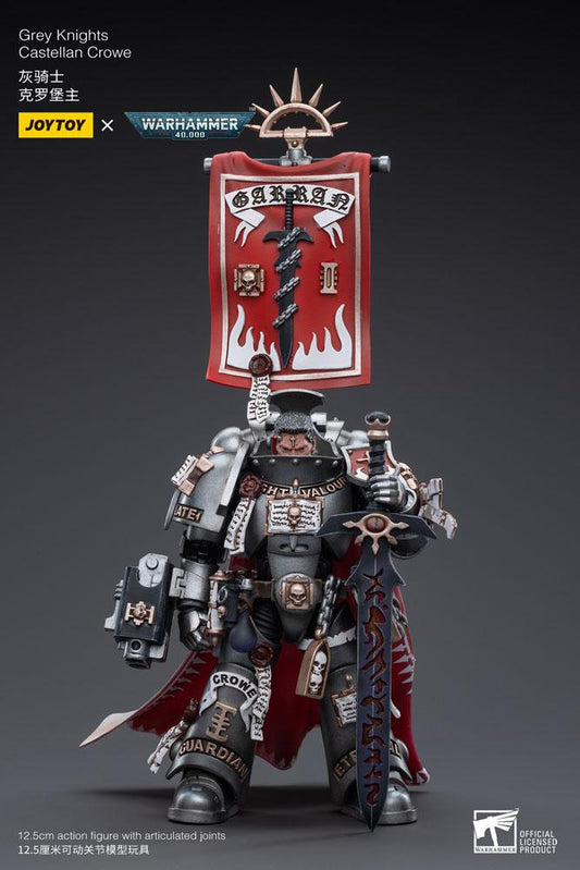 Warhammer 40k Action Figure 1/18 Grey Knights Castellan Crowe 12 cm 6973130373518