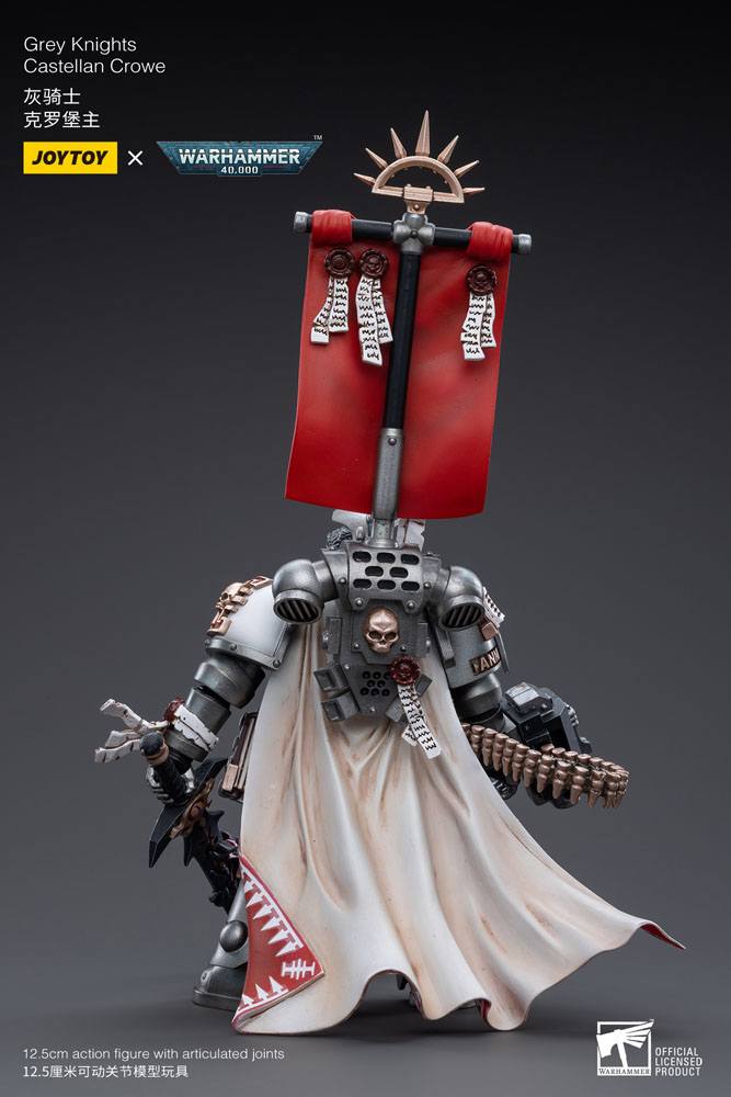 Warhammer 40k Action Figure 1/18 Grey Knights Castellan Crowe 12 cm 6973130373518