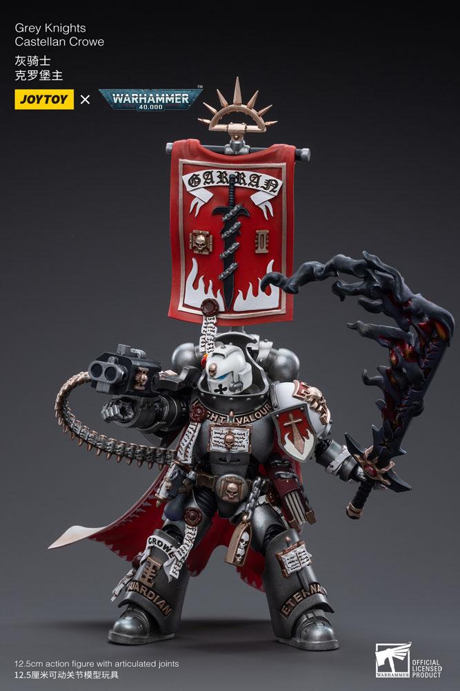 Warhammer 40k Action Figure 1/18 Grey Knights Castellan Crowe 12 cm 6973130373518