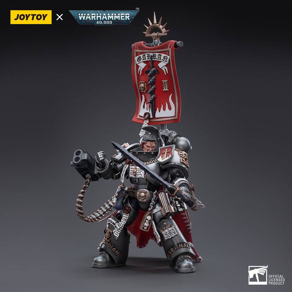 Warhammer 40k Action Figure 1/18 Grey Knights Castellan Crowe 12 cm 6973130373518
