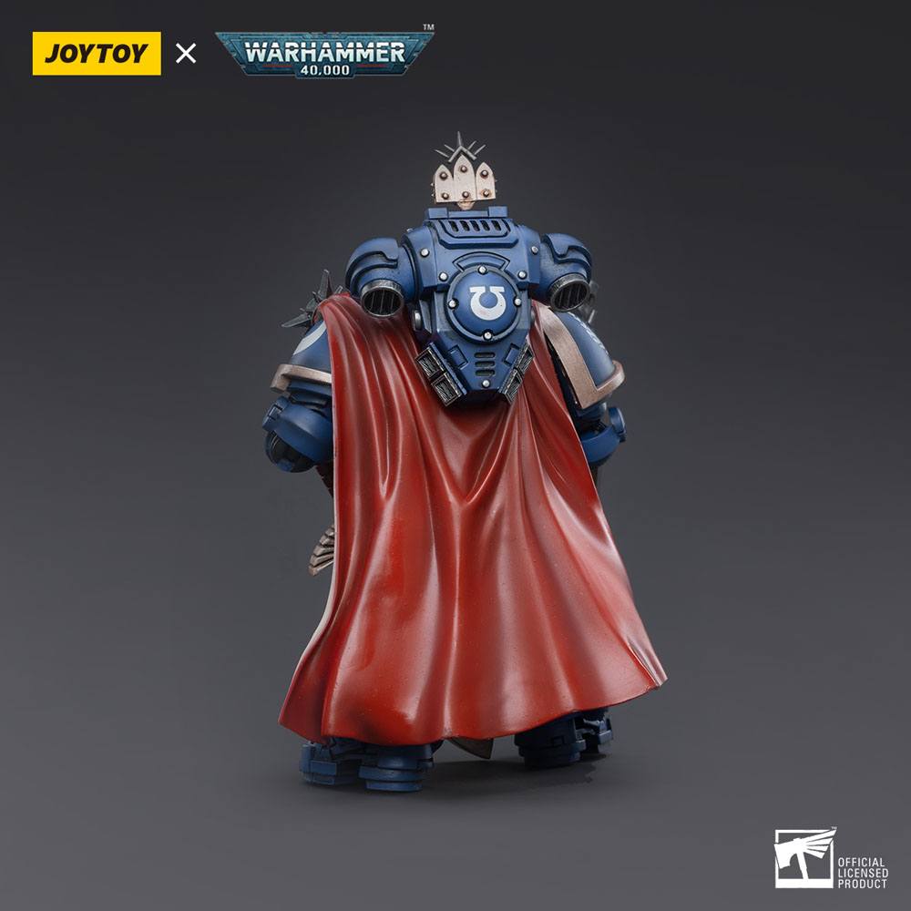 Warhammer 40k Action Figure 1/18 Ultramarines Captain with Master-Crafted Heavy Bolt Rifle 12 cm 6973130373556