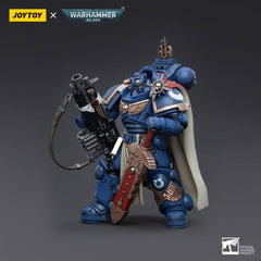 Warhammer 40k Action Figure 1/18 Ultramarines Captain with Master-Crafted Heavy Bolt Rifle 12 cm 6973130373556