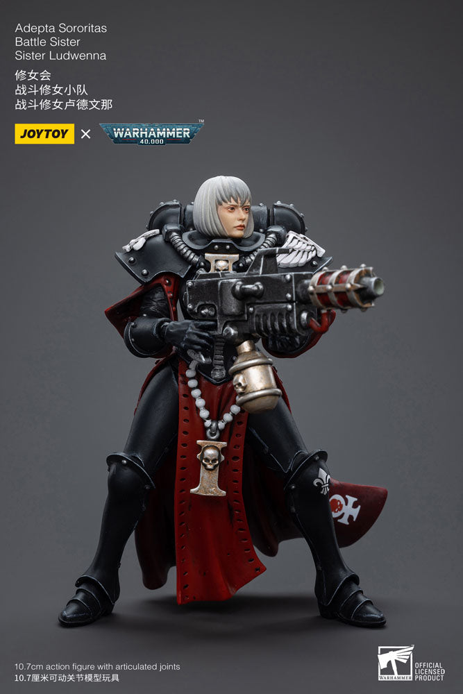 Warhammer 40k Action Figure 1/18 Adepta Sororitas Battle Sister Sister Ludwenna 10 cm 6973130373853