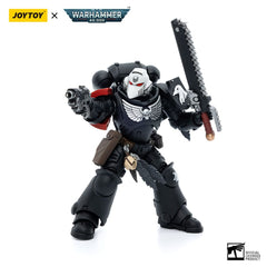 Warhammer 40k Action Figure 1/18 Raven Guard Intercessors Sergeant Rychas 12 cm 6973130374577