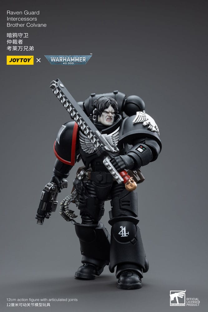 Warhammer 40k Action Figure 1/18 Raven Guard  6973130374591