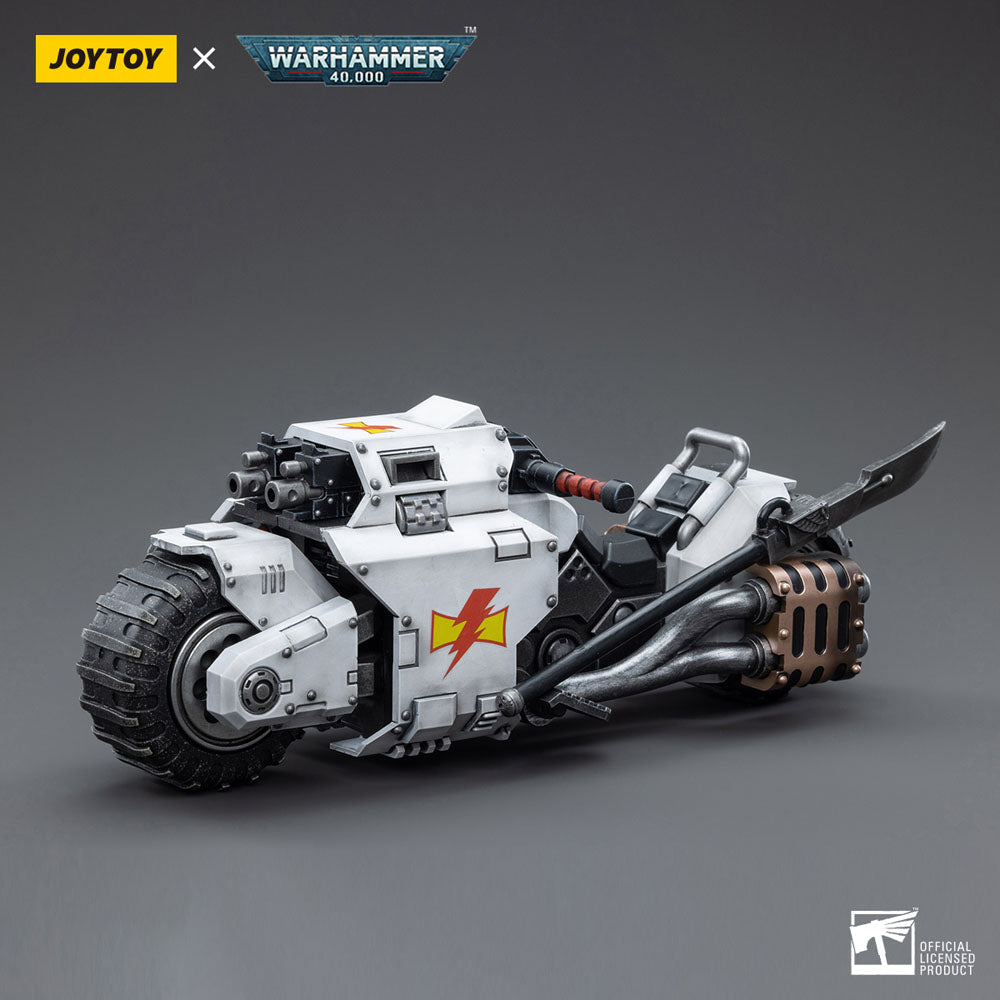 Warhammer 40k Vehicle 1/18 White Scars Raider-pattern Combat Bike 22 cm 6973130374836