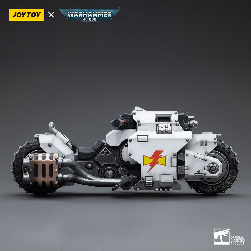 Warhammer 40k Vehicle 1/18 White Scars Raider-pattern Combat Bike 22 cm 6973130374836