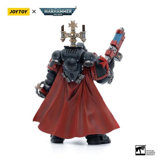 Warhammer 40k Action Figure 1/18 Black Templars Sword Brethren Brother Lombast 12 cm 6973130374850