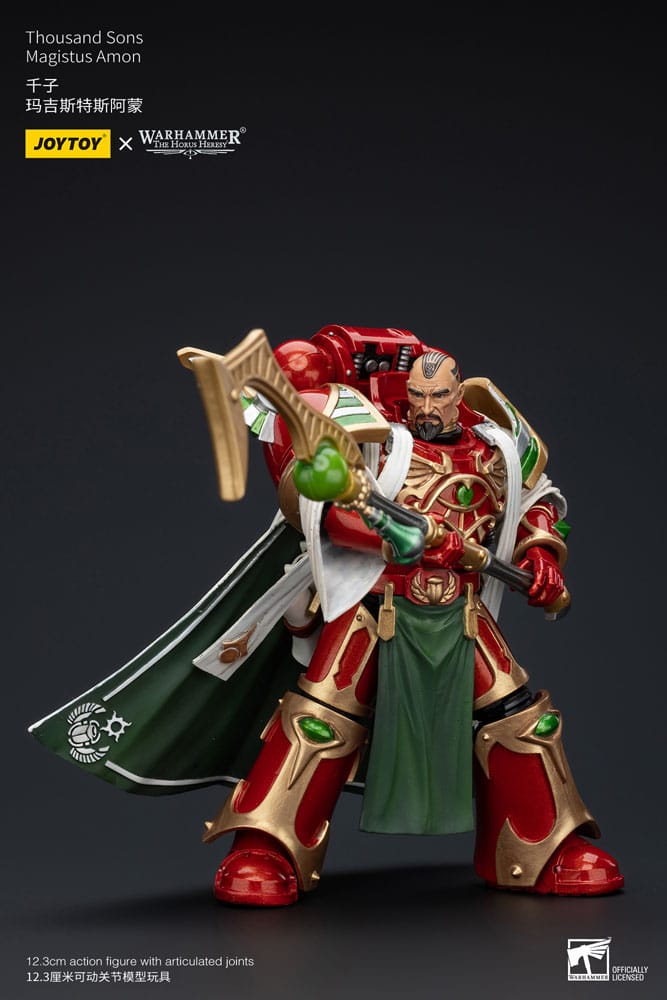 Warhammer The Horus Heresy Action Figure 1/18 Thousand Sons Magistus Amon 12 cm 6973130375826