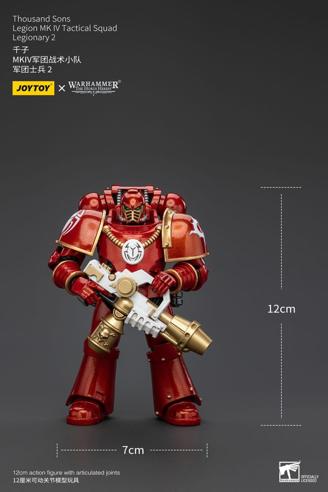 Warhammer The Horus Heresy Action Figure 1/18 Thousand Sons Legion MK IV Tactical Squad Legionary 2 12 cm 6973130375970