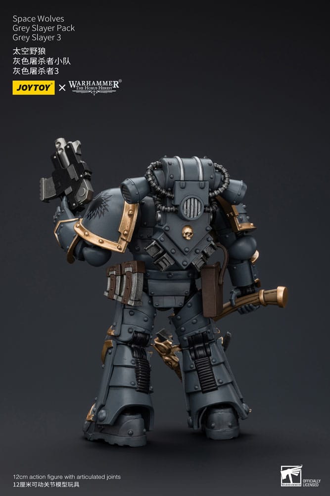 Warhammer The Horus Heresy Action Figure 1/18 Space Wolves Grey Slayer Pack Grey Slayer 3 12 cm 6973130376076