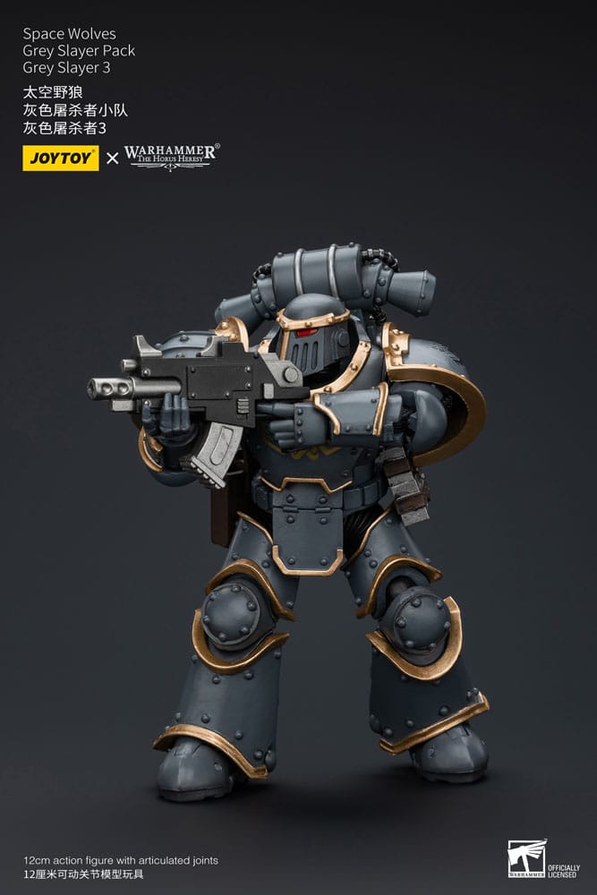 Warhammer The Horus Heresy Action Figure 1/18 Space Wolves Grey Slayer Pack Grey Slayer 3 12 cm 6973130376076