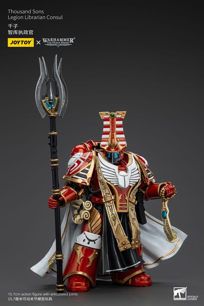 Warhammer The Horus Heresy Action Figure 1/18 Thousand Sons Legion Librarian Consut 16 cm 6973130376083