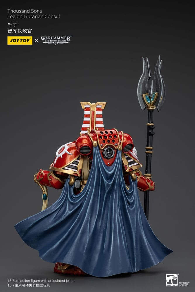 Warhammer The Horus Heresy Action Figure 1/18 Thousand Sons Legion Librarian Consut 16 cm 6973130376083