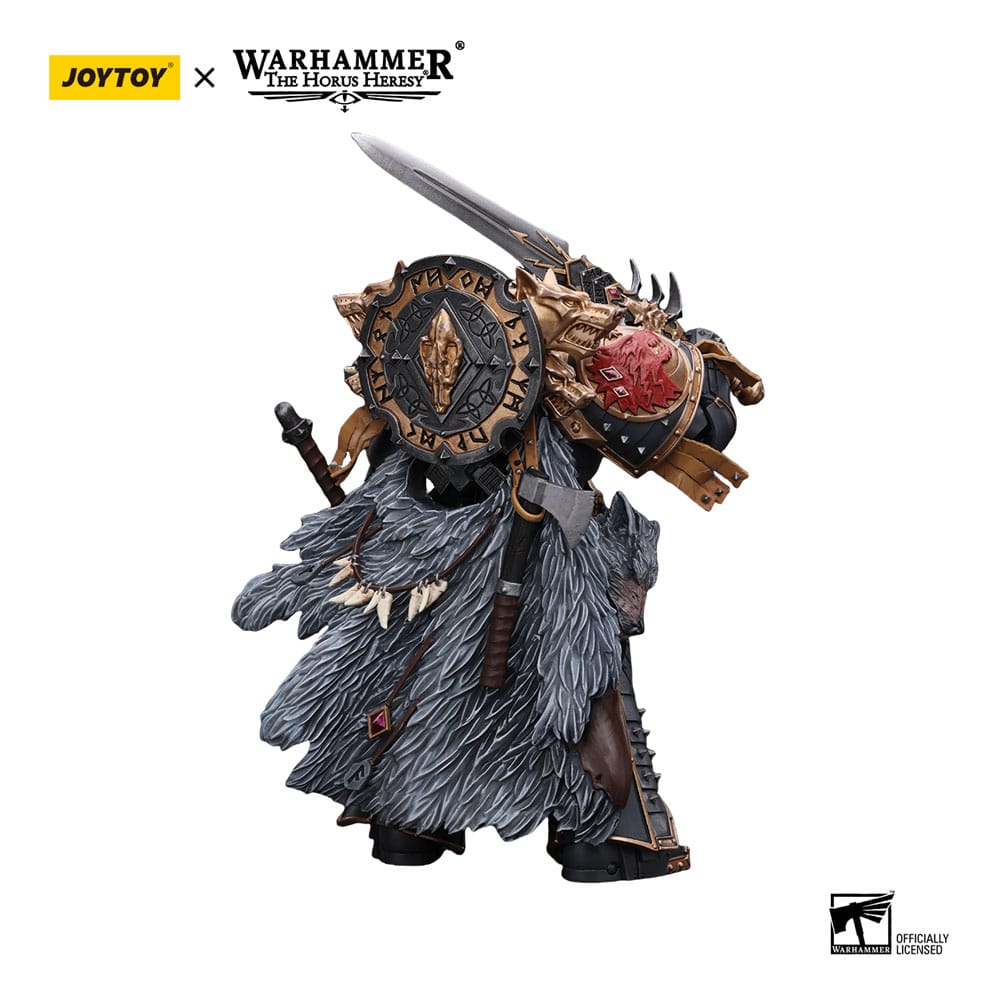 Warhammer The Horus Heresy Action Figure 1/18 Space Wolves Leman Russ Primarch of the VIth Legion 12 cm 6973130376137