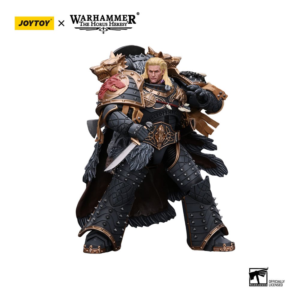 Warhammer The Horus Heresy Action Figure 1/18 Space Wolves Leman Russ Primarch of the VIth Legion 12 cm 6973130376137