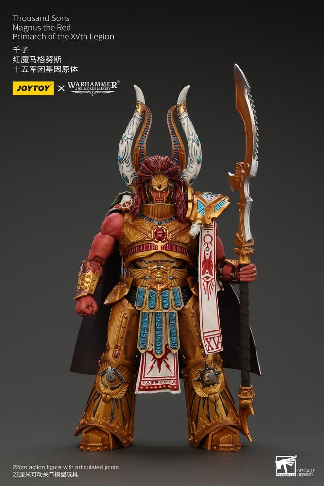 Warhammer The Horus Heresy Action Figure 1/18 Thousand sons Magnus the Red Primarch of the XVth Legion 22 cm   6973130376175