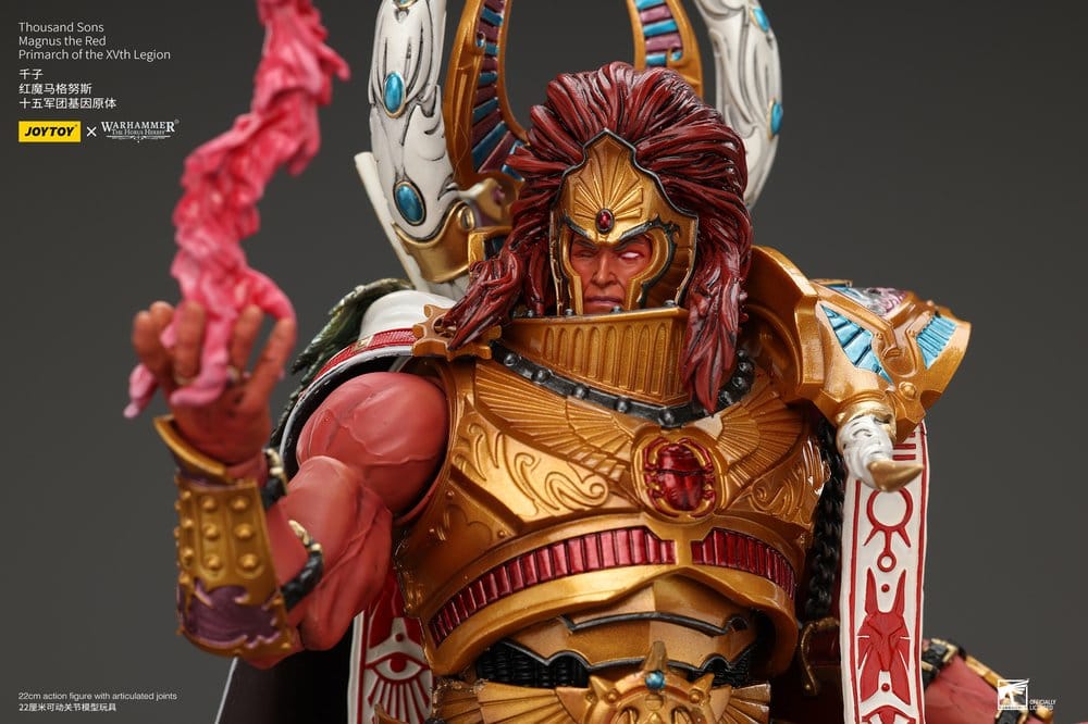 Warhammer The Horus Heresy Action Figure 1/18 Thousand sons Magnus the Red Primarch of the XVth Legion 22 cm   6973130376175