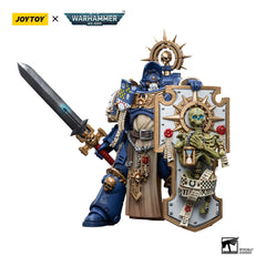 Warhammer 40k Action Figure 1/18 Ultramarines Primaris Captain with Relic Shield and Power Sword 12 cm 6973130376465
