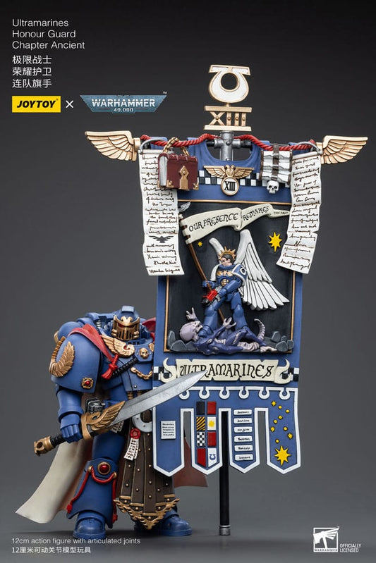 Warhammer 40k Action Figure 1/18 Ultramarines Honour Guard Chapter Ancient 12 cm 6973130376519
