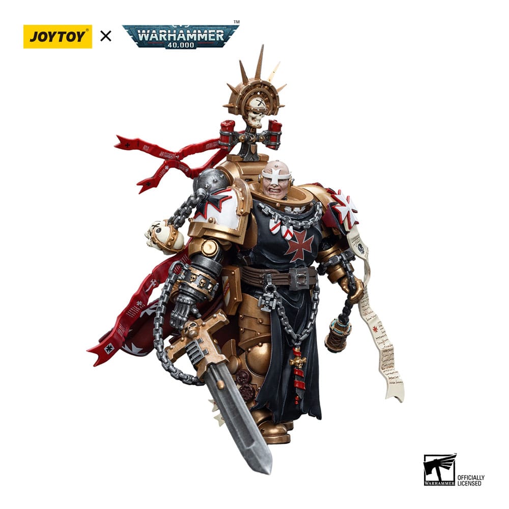 Warhammer 40k Action Figure 1/18 Black Templars High Marshal Helbrecht 12 cm 6973130376540