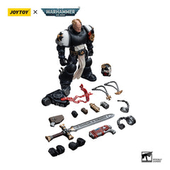 Warhammer 40k Action Figure 1/18 Black Templars Emperor's Champion Bayard's Revenge 12 cm 6973130376557