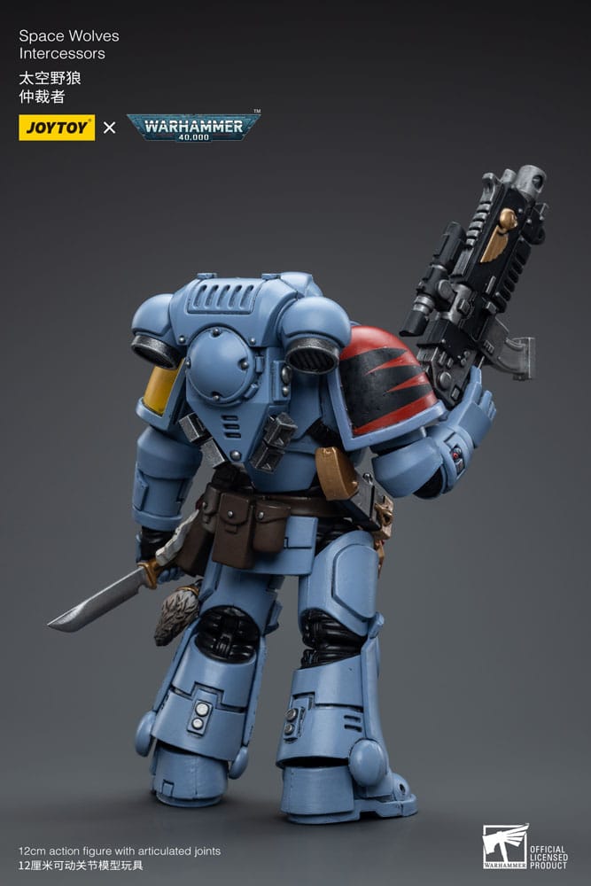Warhammer 40k Action Figure 1/18 Space Wolves Intercessors 12 cm 6973130376625
