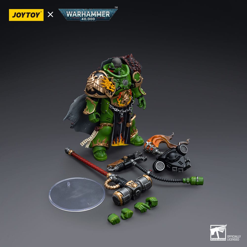 Warhammer 40k Action Figure 1/18 Salamanders Captain Adrax Agatone 12 cm 6973130376809
