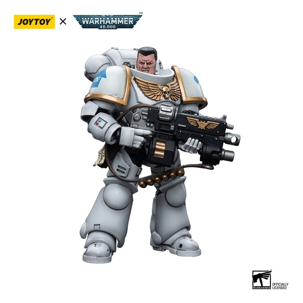Warhammer 40k Action Figure 1/18 Space Marines White Consuls Intercessors 1 12 cm 6973130376847