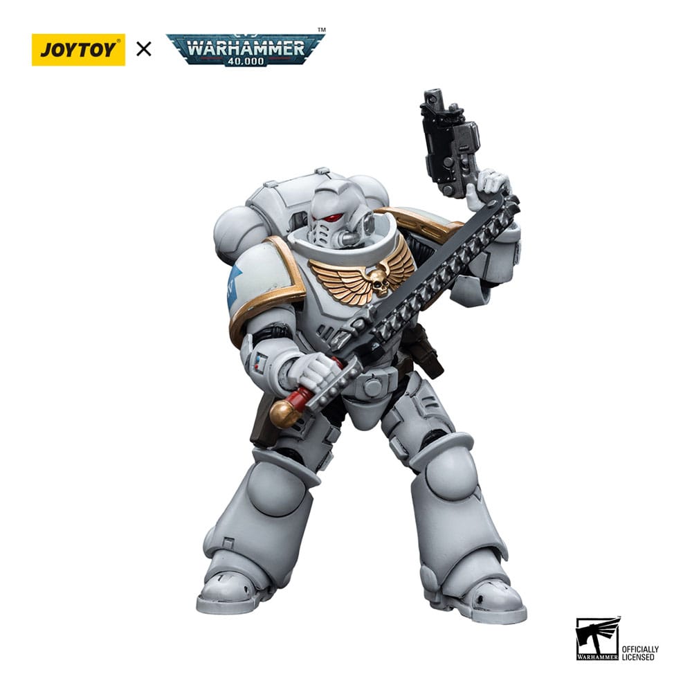 Warhammer 40k Action Figure 1/18 Space Marines White Consuls Intercessors 1 12 cm 6973130376847