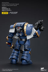 Warhammer The Horus Heresy Action Figure 1/18 Ultramarines Cataphractii Terminator Squad Sergeant with Power Sword 14 cm 6973130376953